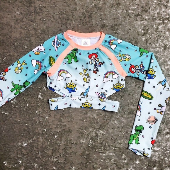 Disney Toy Story Swimsuit Top - Picture 2 of 5
